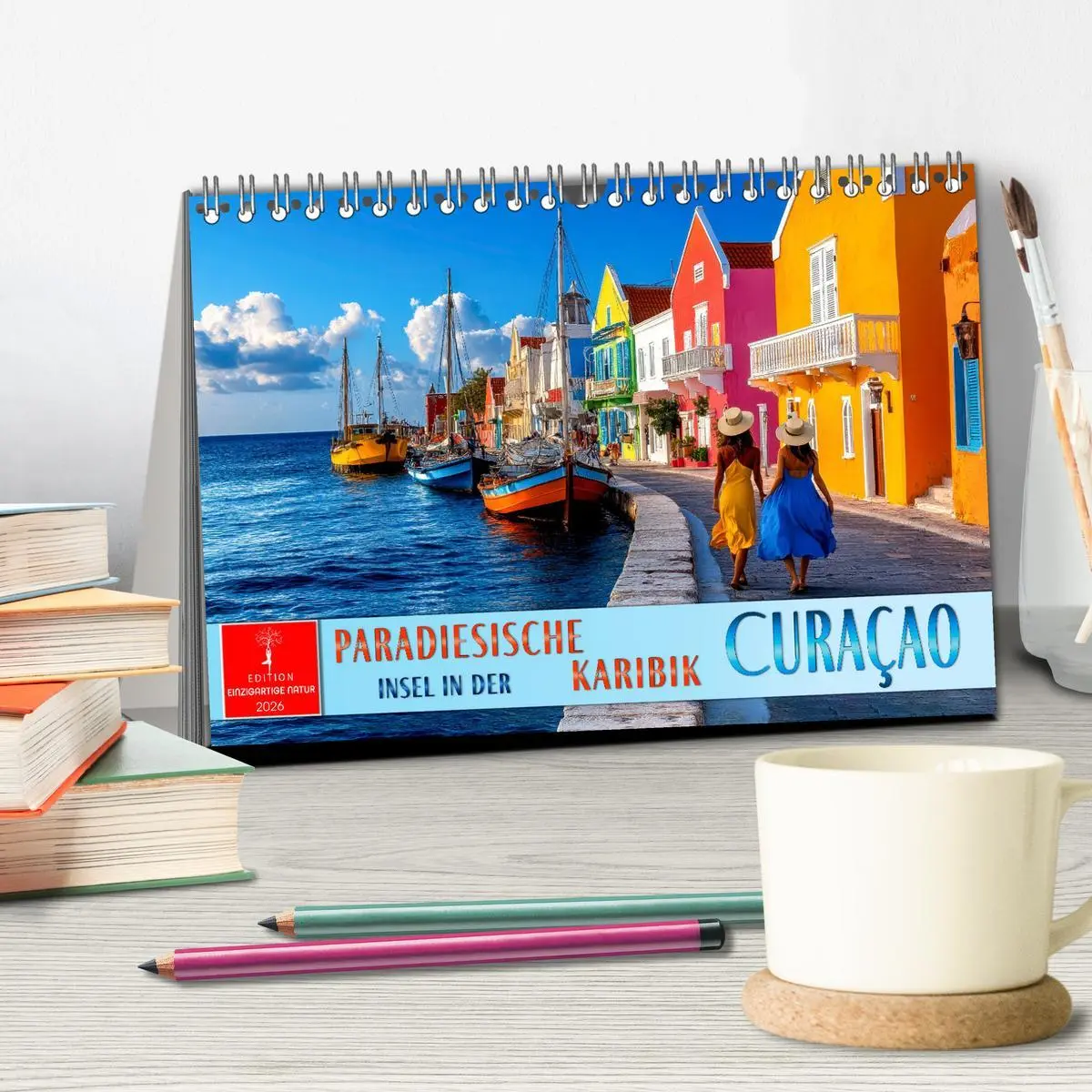 Bild: 9783457248423 | Curaçao - paradiesische Insel in der Karibik (Tischkalender 2026...