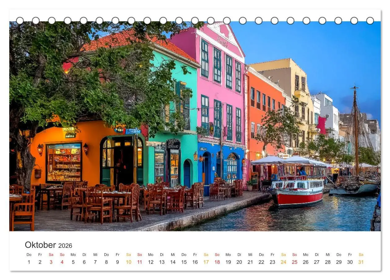 Bild: 9783457248423 | Curaçao - paradiesische Insel in der Karibik (Tischkalender 2026...