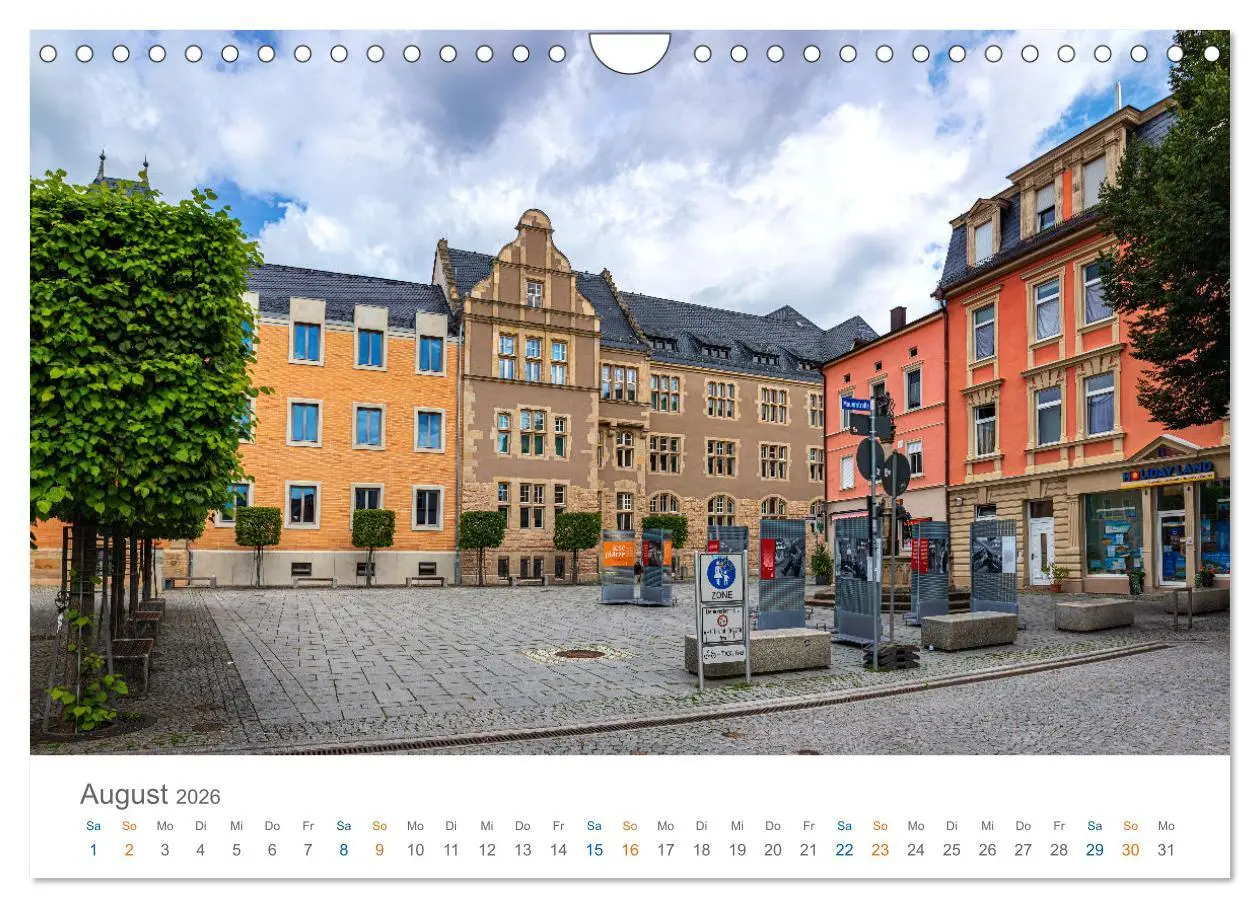 Bild: 9783457318423 | Rudolstadt - im Tal der Saale (Wandkalender 2026 DIN A4 quer),...