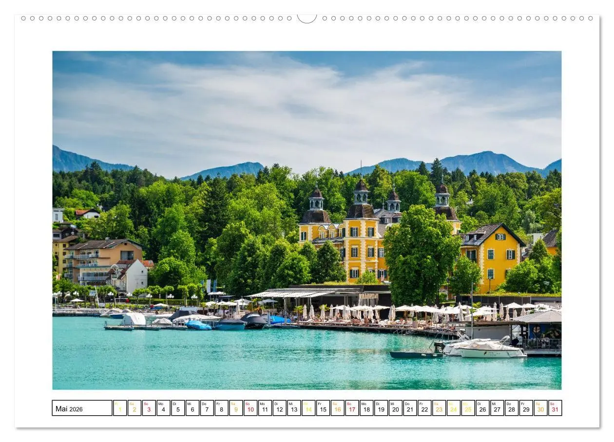 Bild: 9783516648423 | Rund um den Wörthersee in Österreich (Wandkalender 2026 DIN A2...