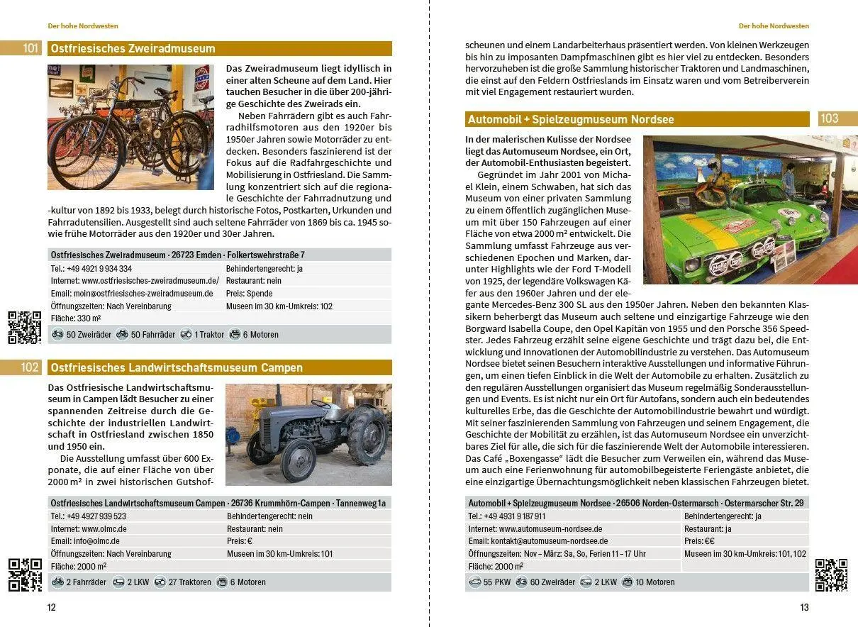 Bild: 9783613048423 | Museumstouren | Mehr als 350 der besten Oldtimer-Museen in Deutschland