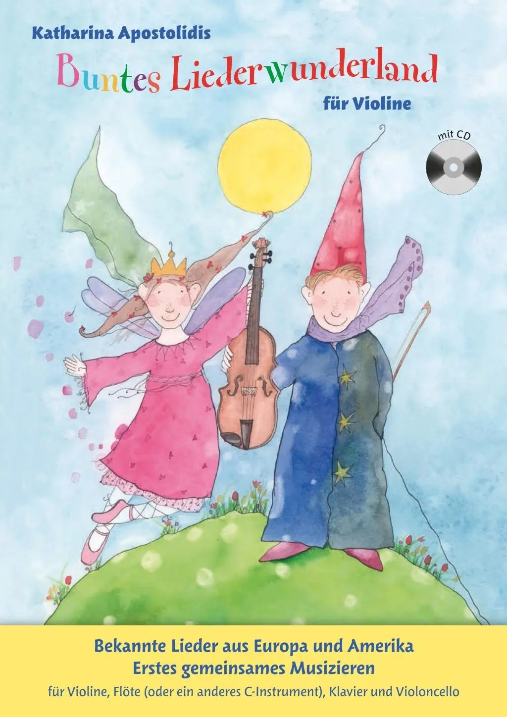 Cover: 9783865438423 | Buntes Liederwunderland für Violine | Katharina Apostolidis | Buch
