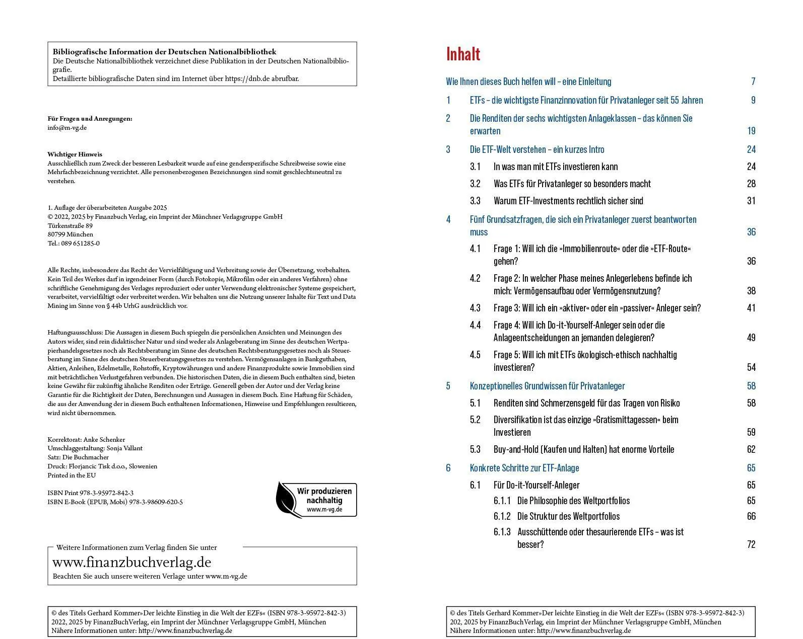 Bild: 9783959728423 | Der leichte Einstieg in die Welt der ETFs | Gerd Kommer | Taschenbuch