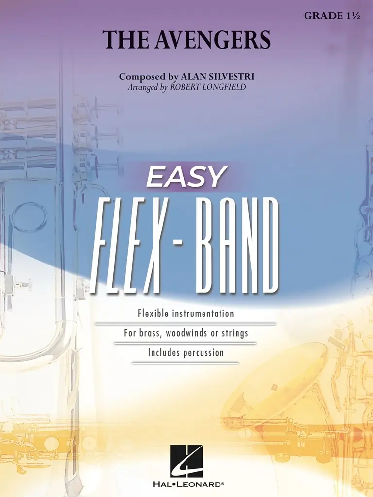 Cover: 840126948523 | The Avengers | Alan Silvestri | Flex-Band Grade 1 | Partitur + Stimmen