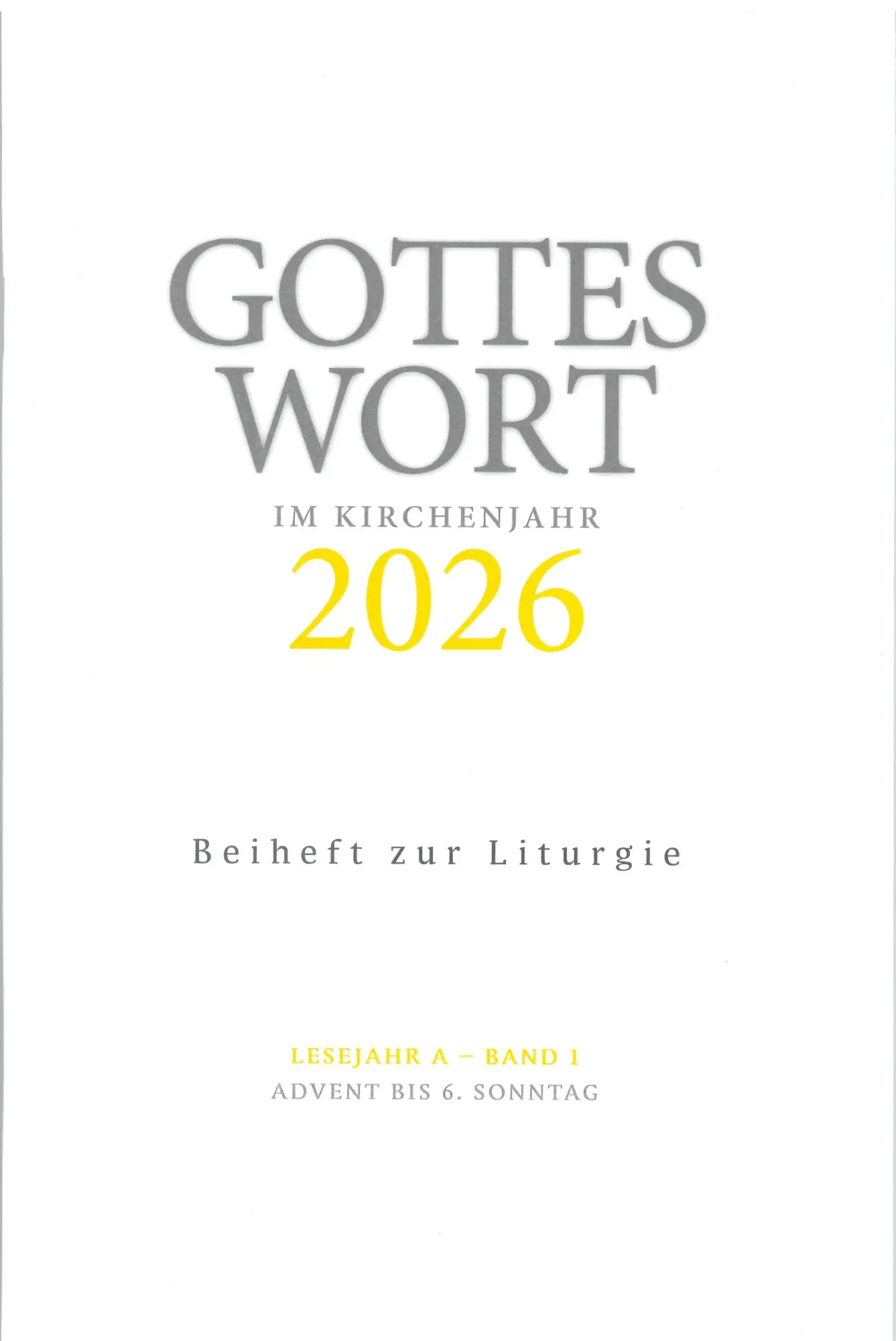 Cover: 9783429068523 | Gottes Wort im Kirchenjahr | Maria | Taschenbuch | 64 S. | Deutsch