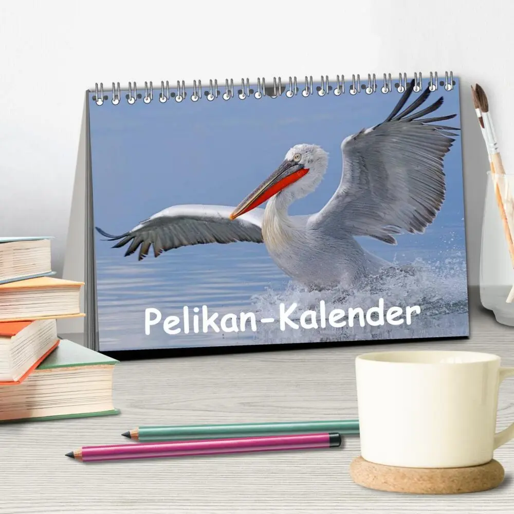 Bild: 9783435698523 | Pelikan-Kalender (Tischkalender 2025 DIN A5 quer), CALVENDO...