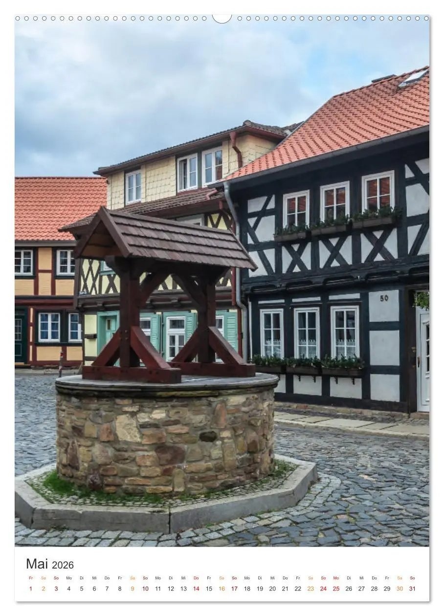 Bild: 9783516328523 | Stadt Wernigerode (Wandkalender 2026 DIN A2 hoch), CALVENDO...