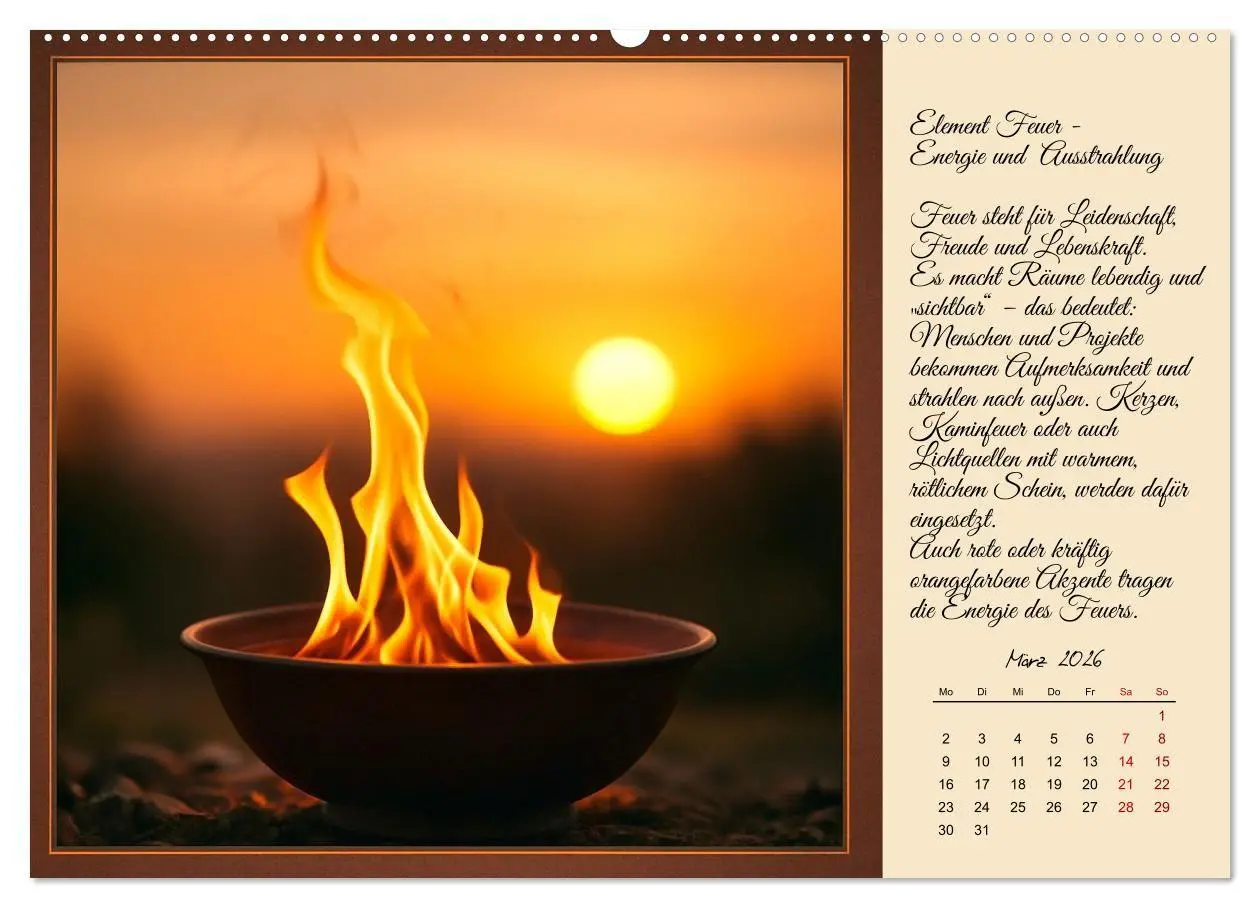 Bild: 9783516708523 | Feng Shui - Symbole für die Harmonie des Qi (Wandkalender 2026 DIN...