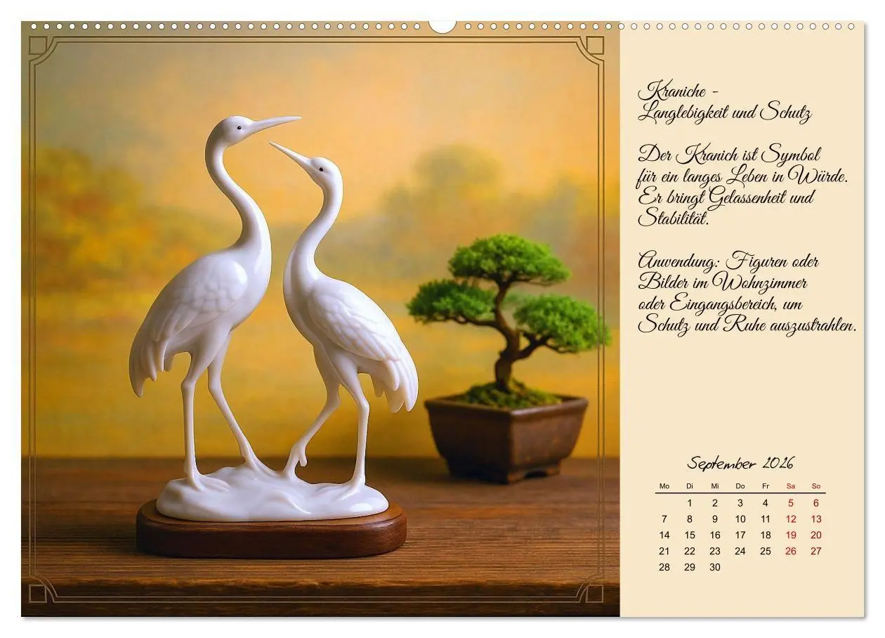 Bild: 9783516708523 | Feng Shui - Symbole für die Harmonie des Qi (Wandkalender 2026 DIN...
