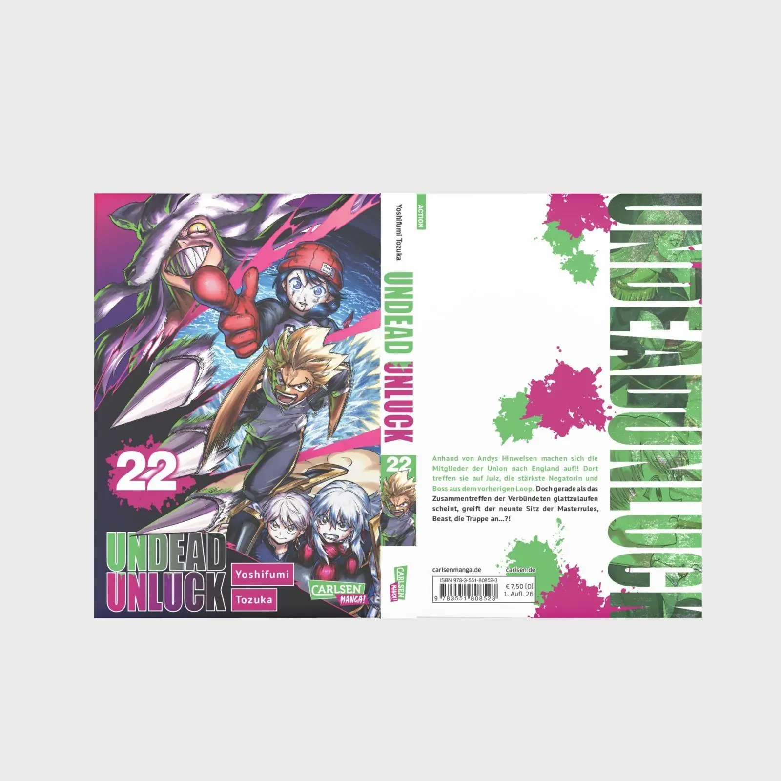 Bild: 9783551808523 | Undead Unluck 22 | Yoshifumi Tozuka | Taschenbuch | Undead Unluck