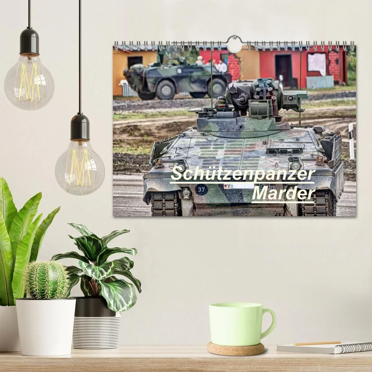 Bild: 9783594238523 | Schützenpanzer Marder (Wandkalender 2027 DIN A4 quer), CALVENDO...