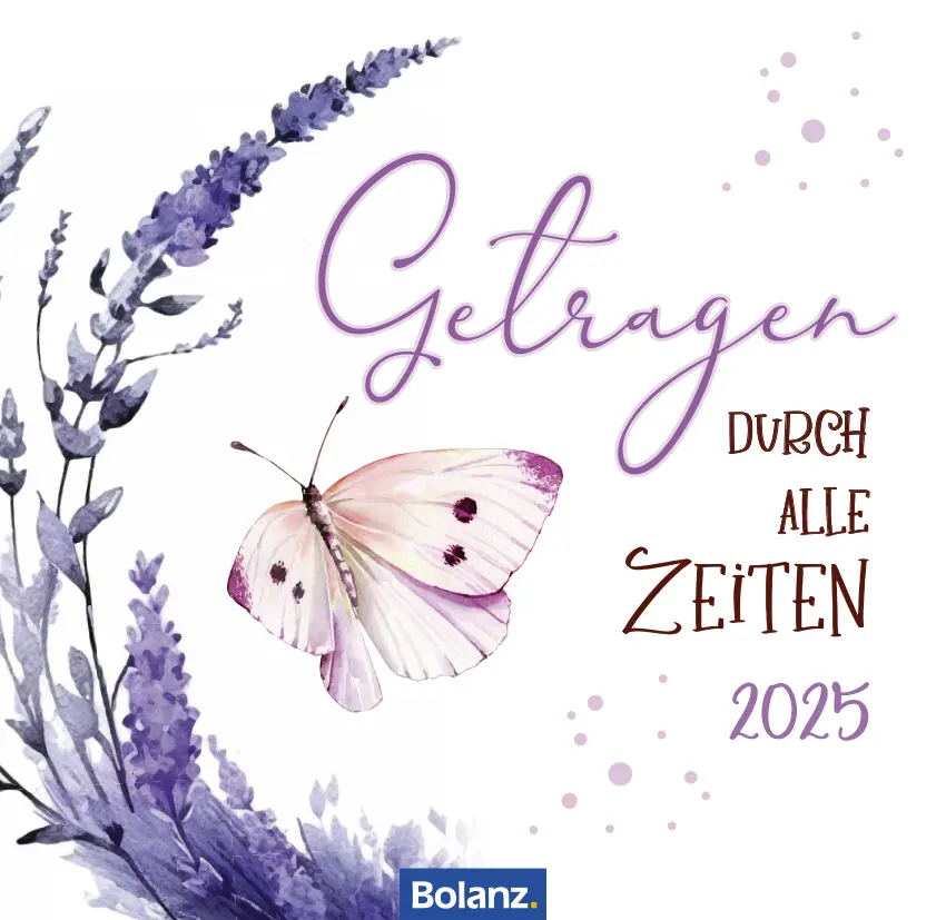 Cover: 9783866038523 | Getragen durch alle Zeiten 2025 | Tischkalender | Sonstiges | Deutsch