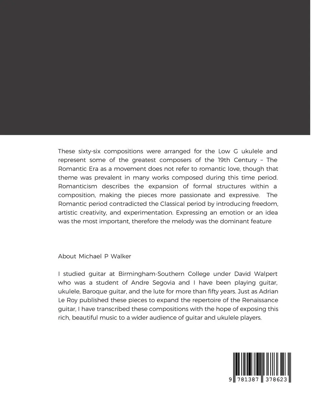 Rückseite: 9781387378623 | ROMANCE! Compositions from the 19th Century Romantic Movement for...