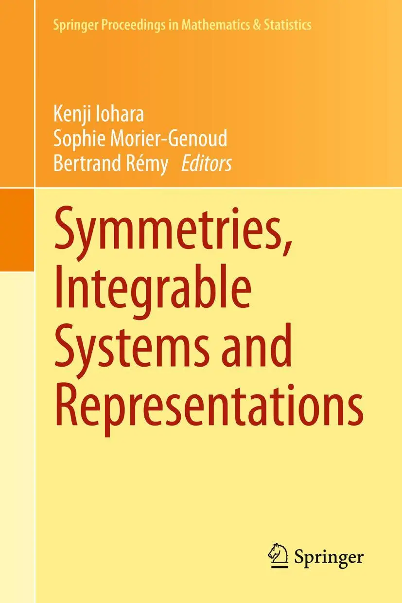 Cover: 9781447148623 | Symmetries, Integrable Systems and Representations | Iohara (u. a.)