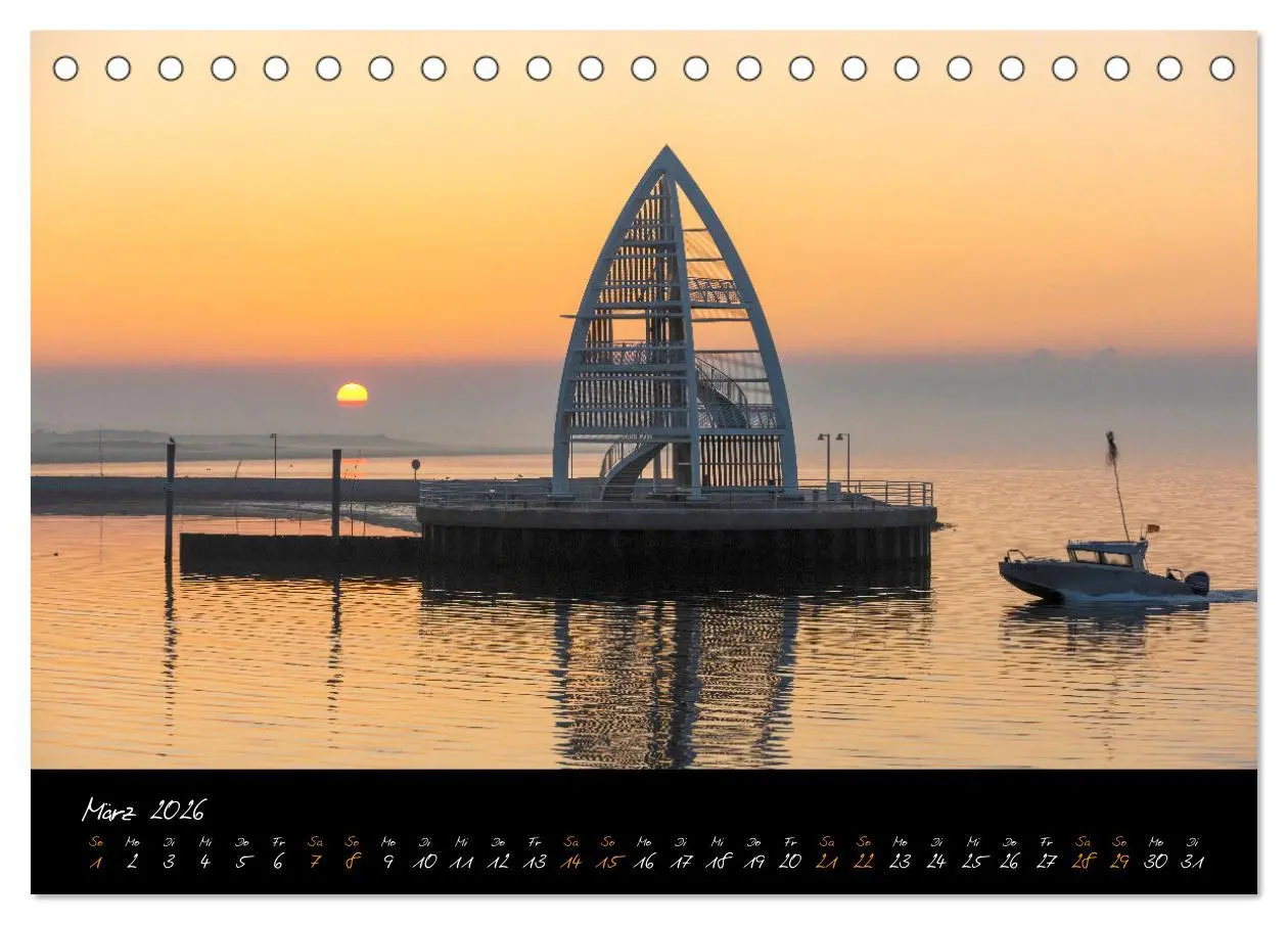 Bild: 9783457398623 | "Töwerland" Juist (Tischkalender 2026 DIN A5 quer), CALVENDO...