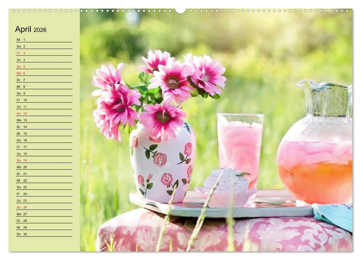Bild: 9783516008623 | Landhaus-Romantik. Die Farben des Sommers (Wandkalender 2026 DIN A2...