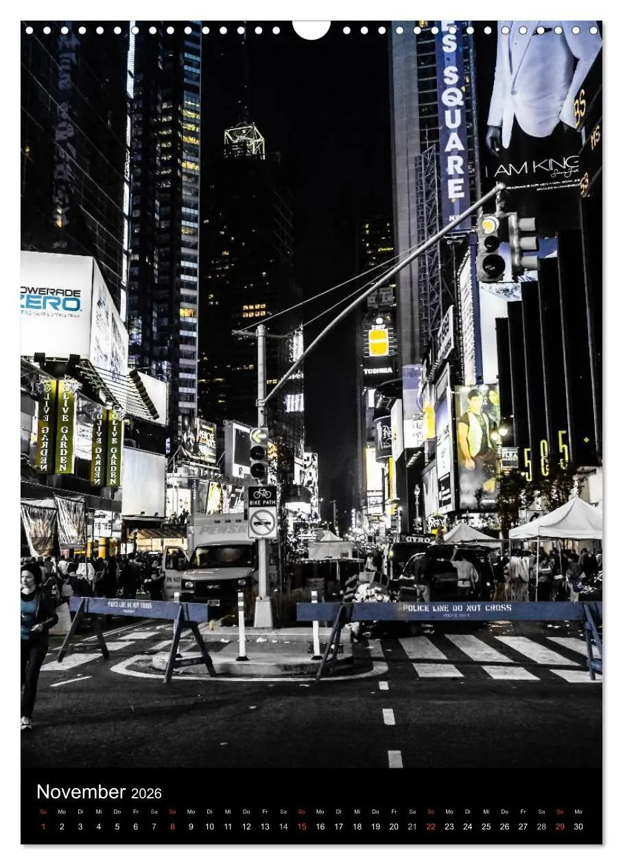Bild: 9783516488623 | NEW YORK - street view (Wandkalender 2026 DIN A3 hoch), CALVENDO...