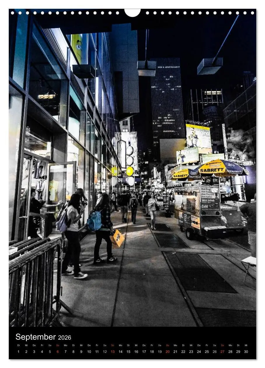 Bild: 9783516488623 | NEW YORK - street view (Wandkalender 2026 DIN A3 hoch), CALVENDO...