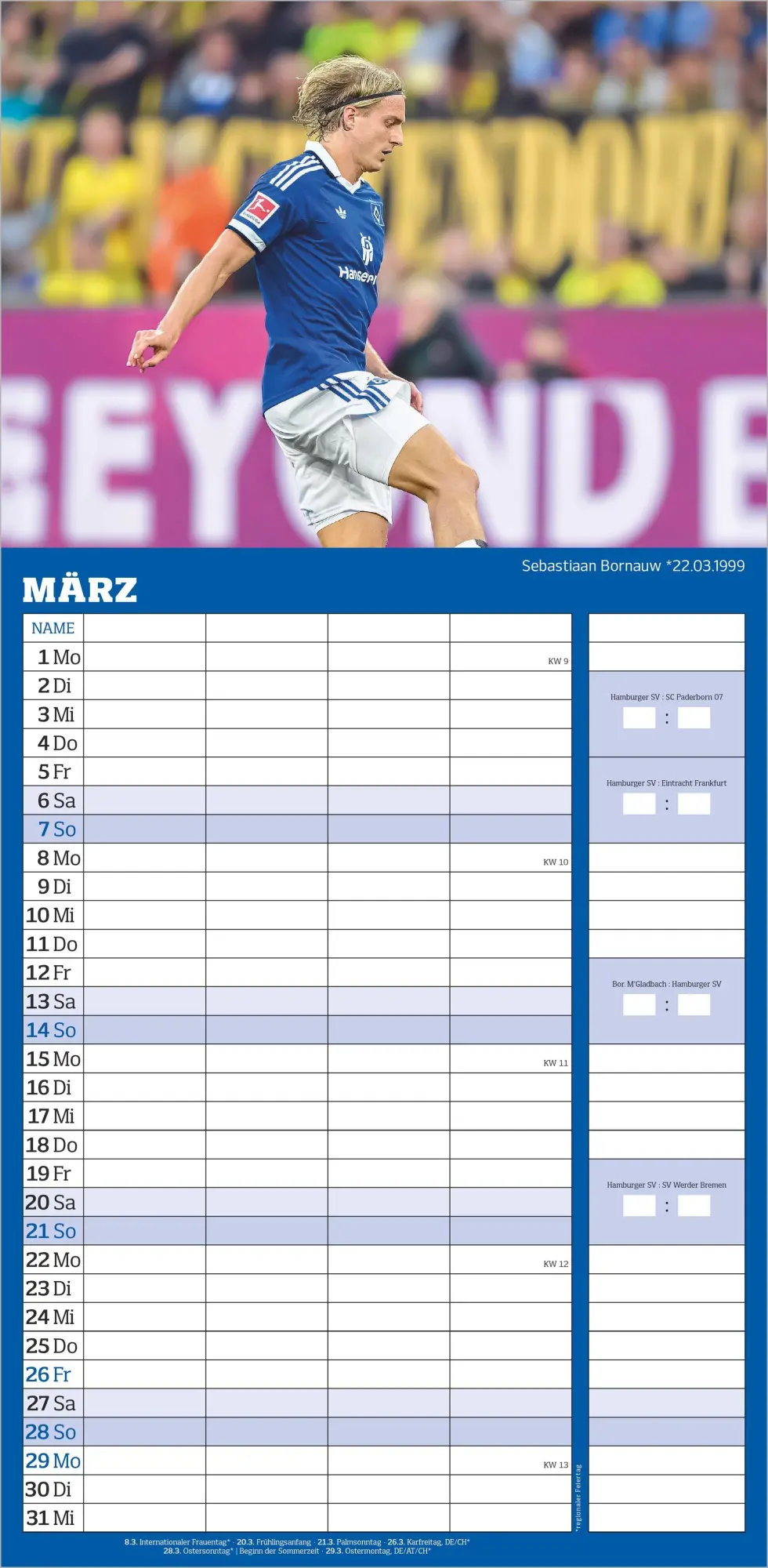 Bild: 4069095018723 | Hamburger SV 2027 | Neumann Verlage GmbH &amp; Co KG | Kalender | 14 S.