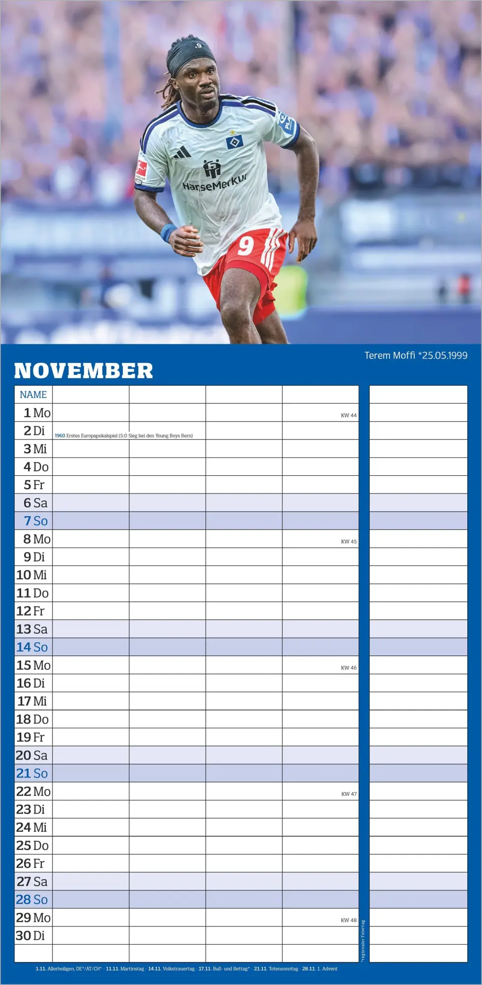 Bild: 4069095018723 | Hamburger SV 2027 | Neumann Verlage GmbH &amp; Co KG | Kalender | 14 S.