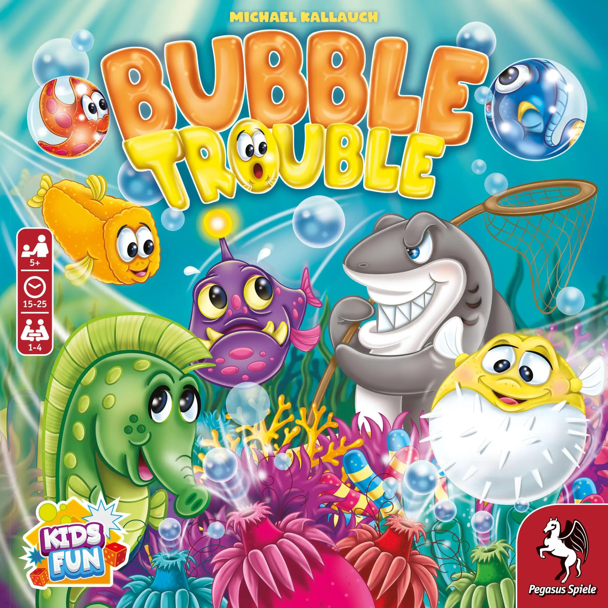 Cover: 4250231728723 | Bubble Trouble (deutsch/englisch) | Michael Kallauch | Spiel | 65502G