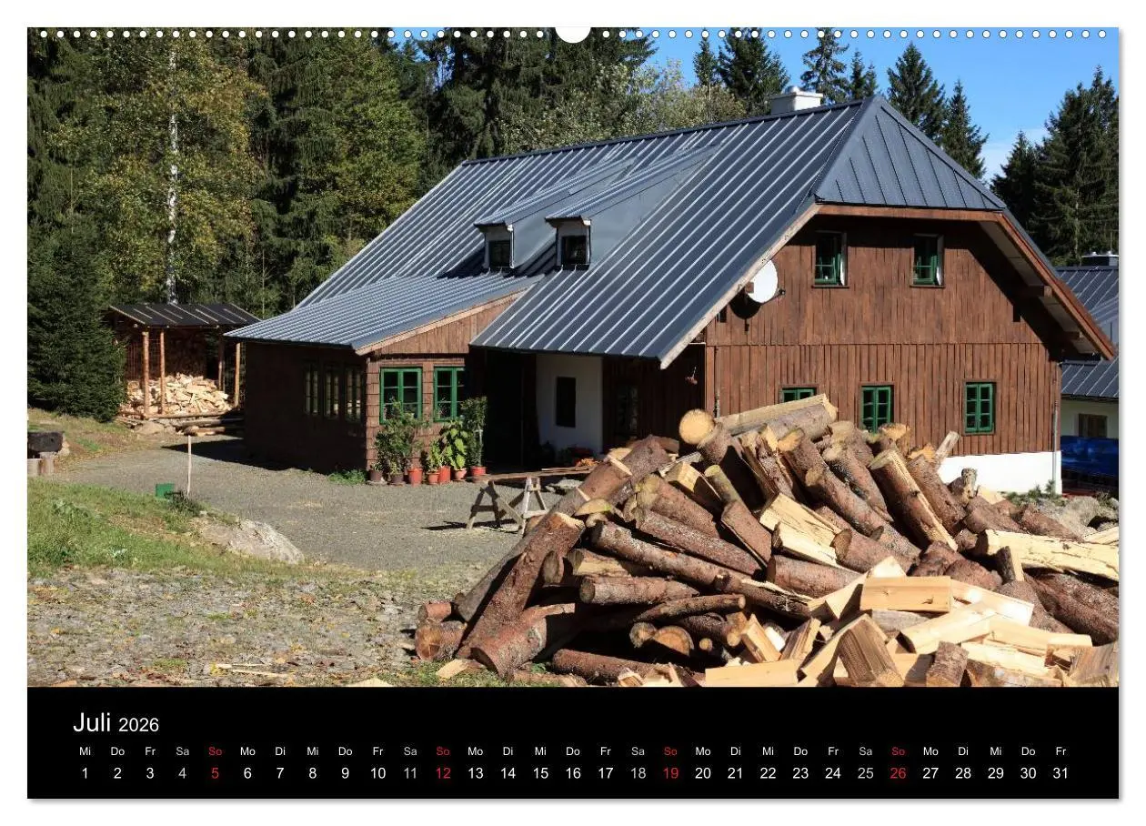 Bild: 9783516168723 | BÖHMERWALD, Tschechische Republik (Wandkalender 2026 DIN A2 quer),...