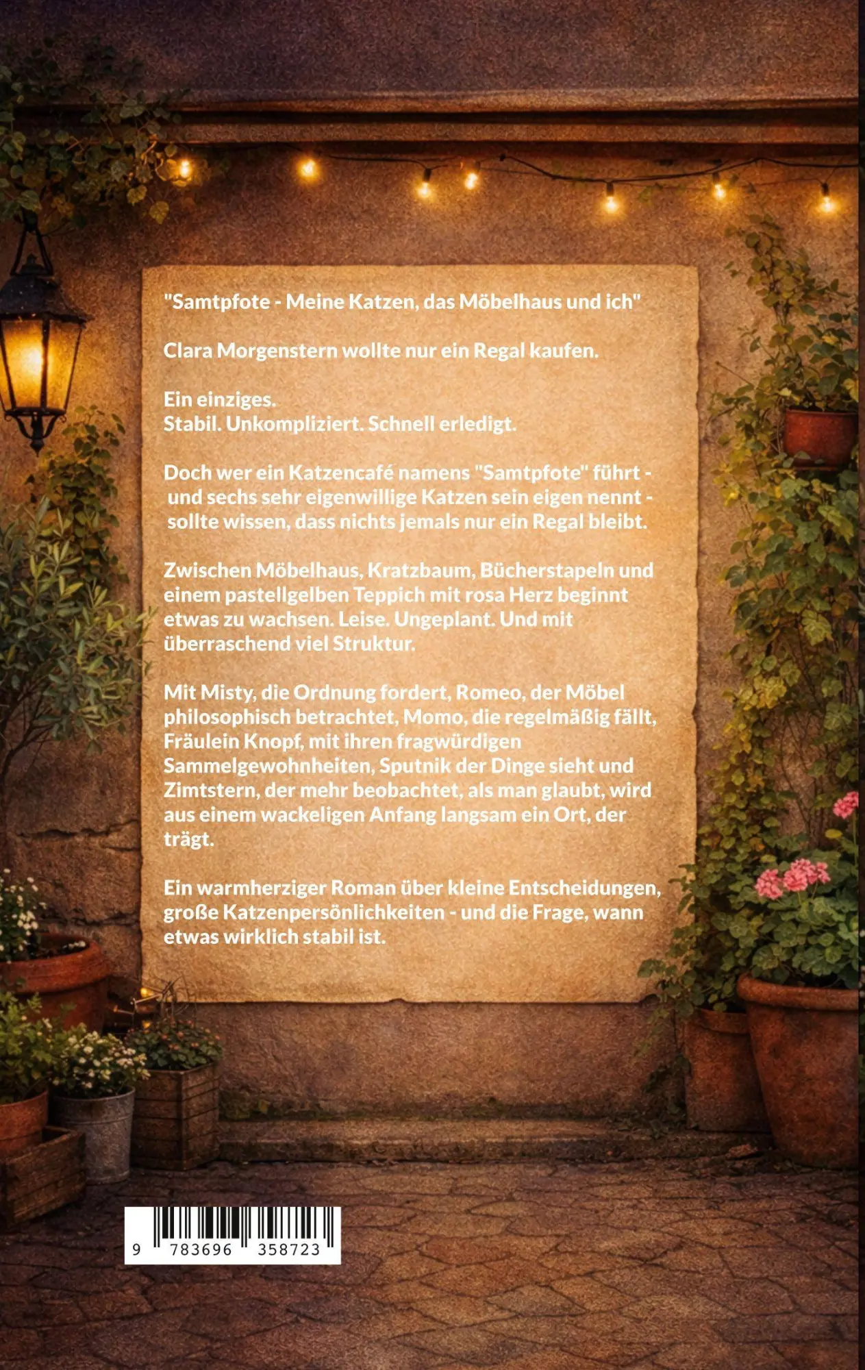 Rückseite: 9783696358723 | Samtpfote | Meine Katzen, das Möbelhaus und ich | Nina Nedler | Buch