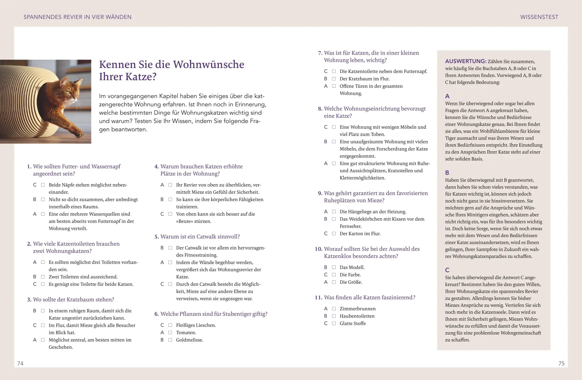 Bild: 9783833898723 | Das große Wohnungskatzen-Wohlfühl-Buch | Gabriele Linke-Grün | Buch