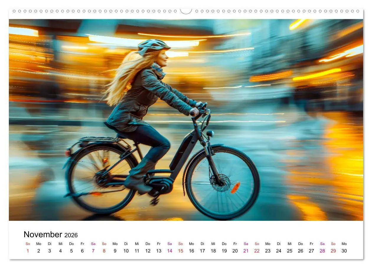 Bild: 9783457378823 | E-Bike einfach cool (Wandkalender 2026 DIN A2 quer), CALVENDO...