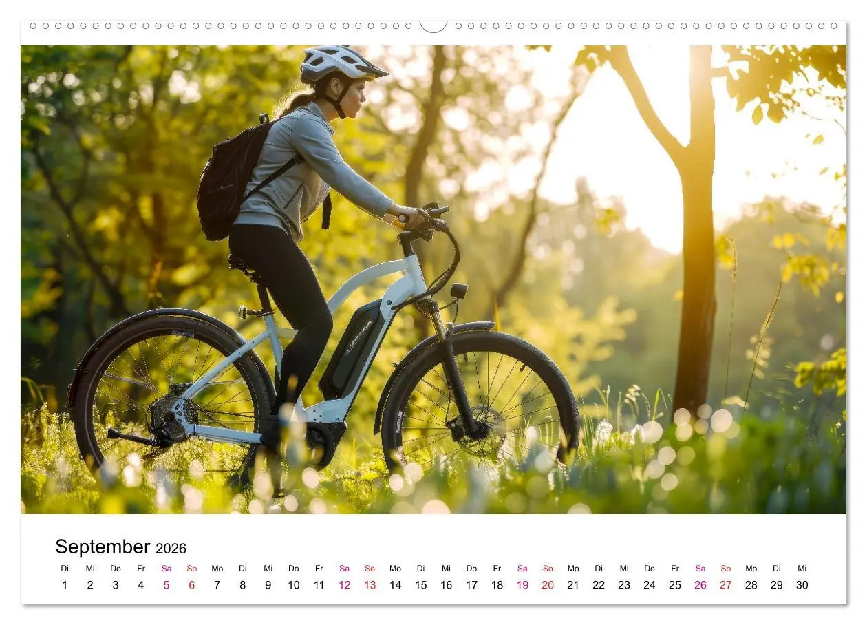 Bild: 9783457378823 | E-Bike einfach cool (Wandkalender 2026 DIN A2 quer), CALVENDO...