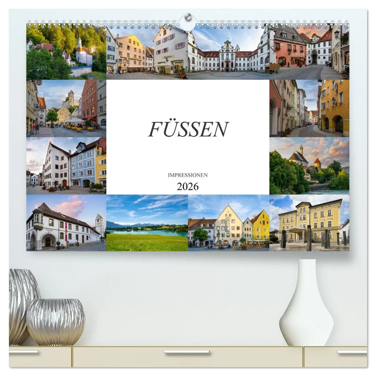 Cover: 9783457448823 | Füssen Impressionen (hochwertiger Premium Wandkalender 2026 DIN A2...