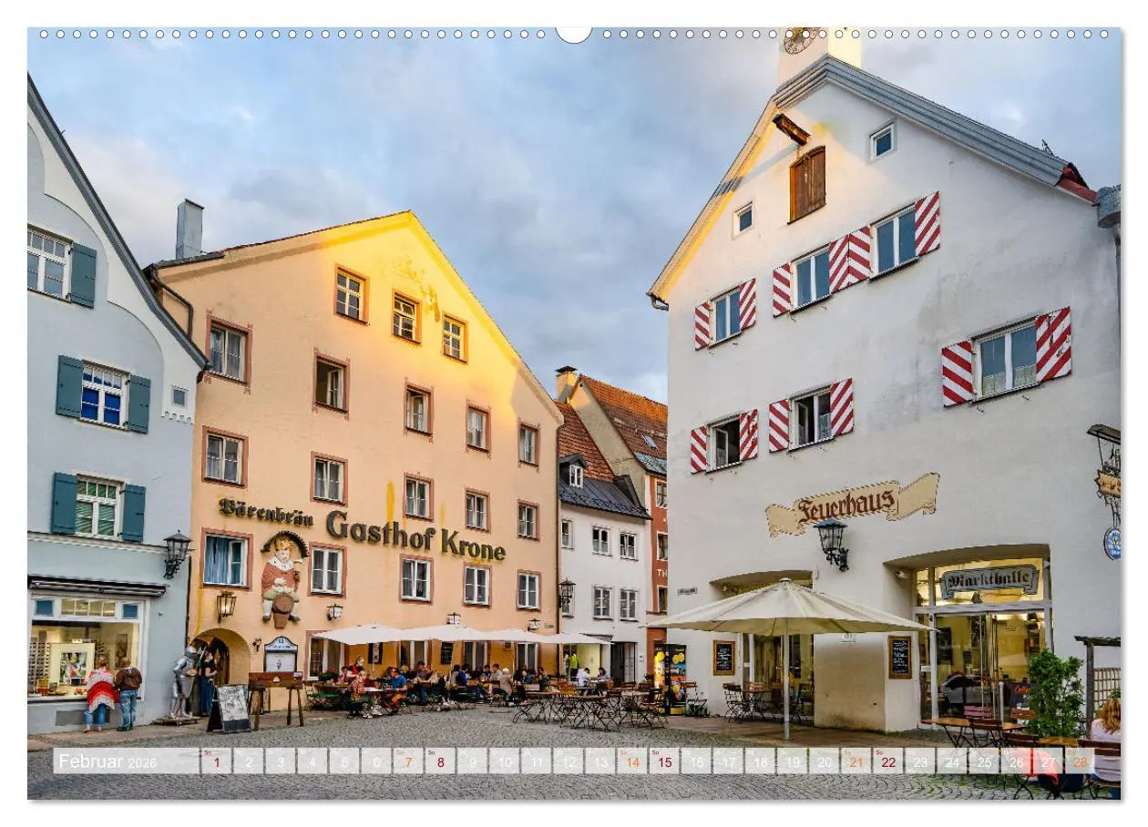 Bild: 9783457448823 | Füssen Impressionen (hochwertiger Premium Wandkalender 2026 DIN A2...