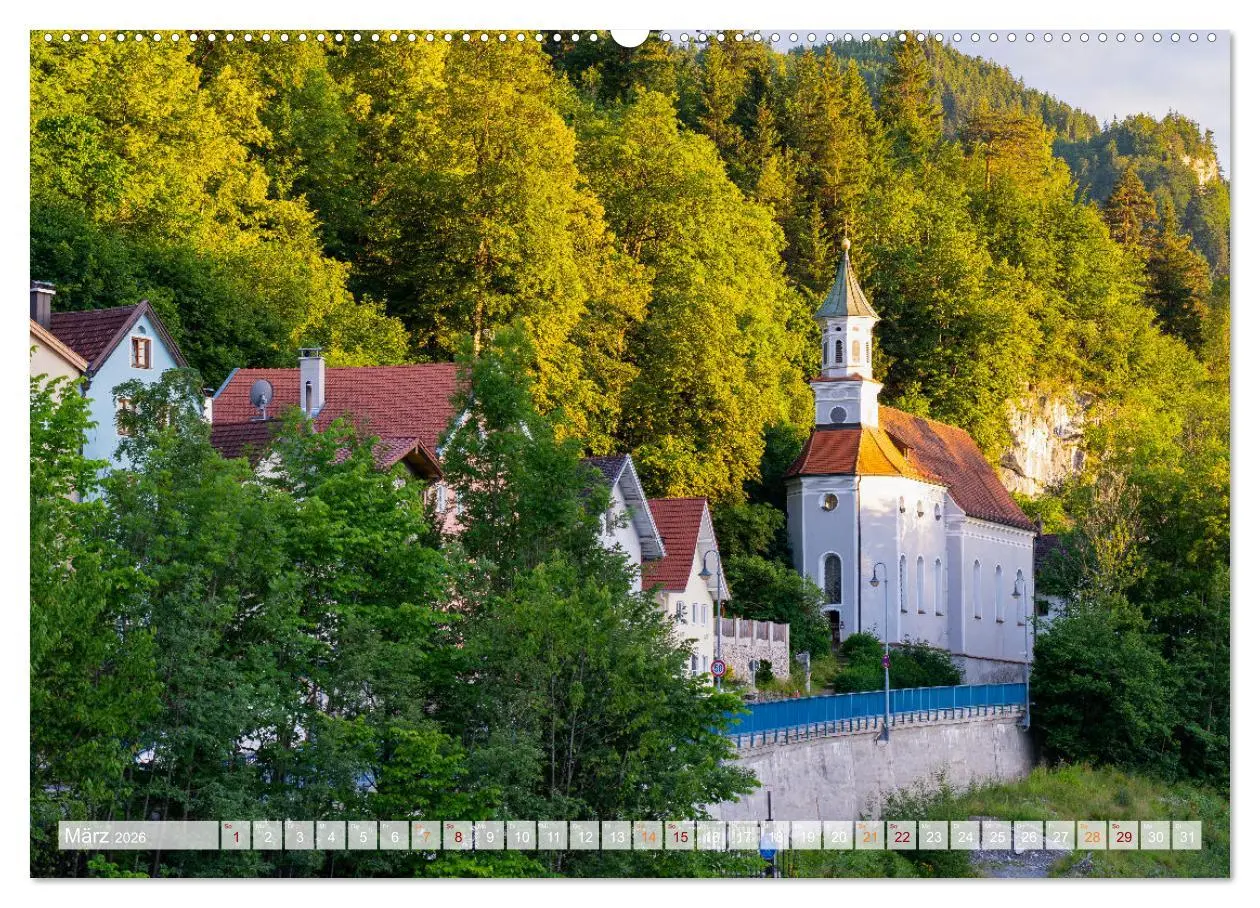 Bild: 9783457448823 | Füssen Impressionen (hochwertiger Premium Wandkalender 2026 DIN A2...