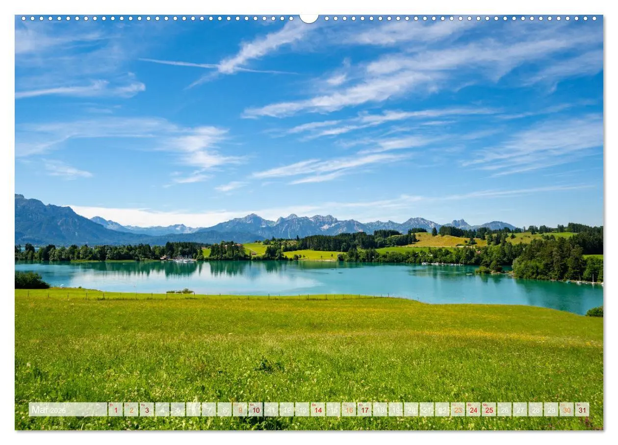 Bild: 9783457448823 | Füssen Impressionen (hochwertiger Premium Wandkalender 2026 DIN A2...