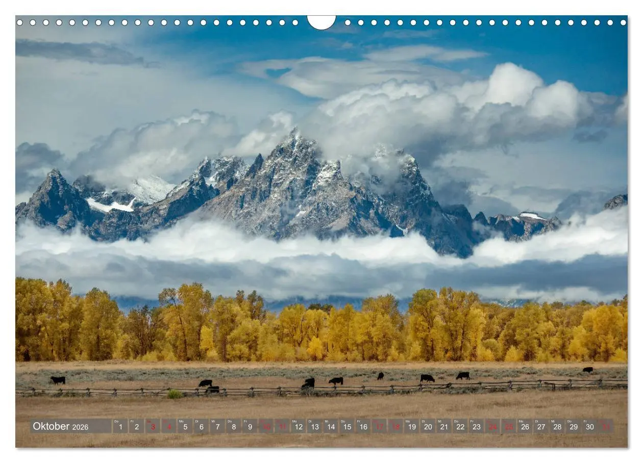 Bild: 9783457688823 | Nationalparks der USA (Wandkalender 2026 DIN A3 quer), CALVENDO...