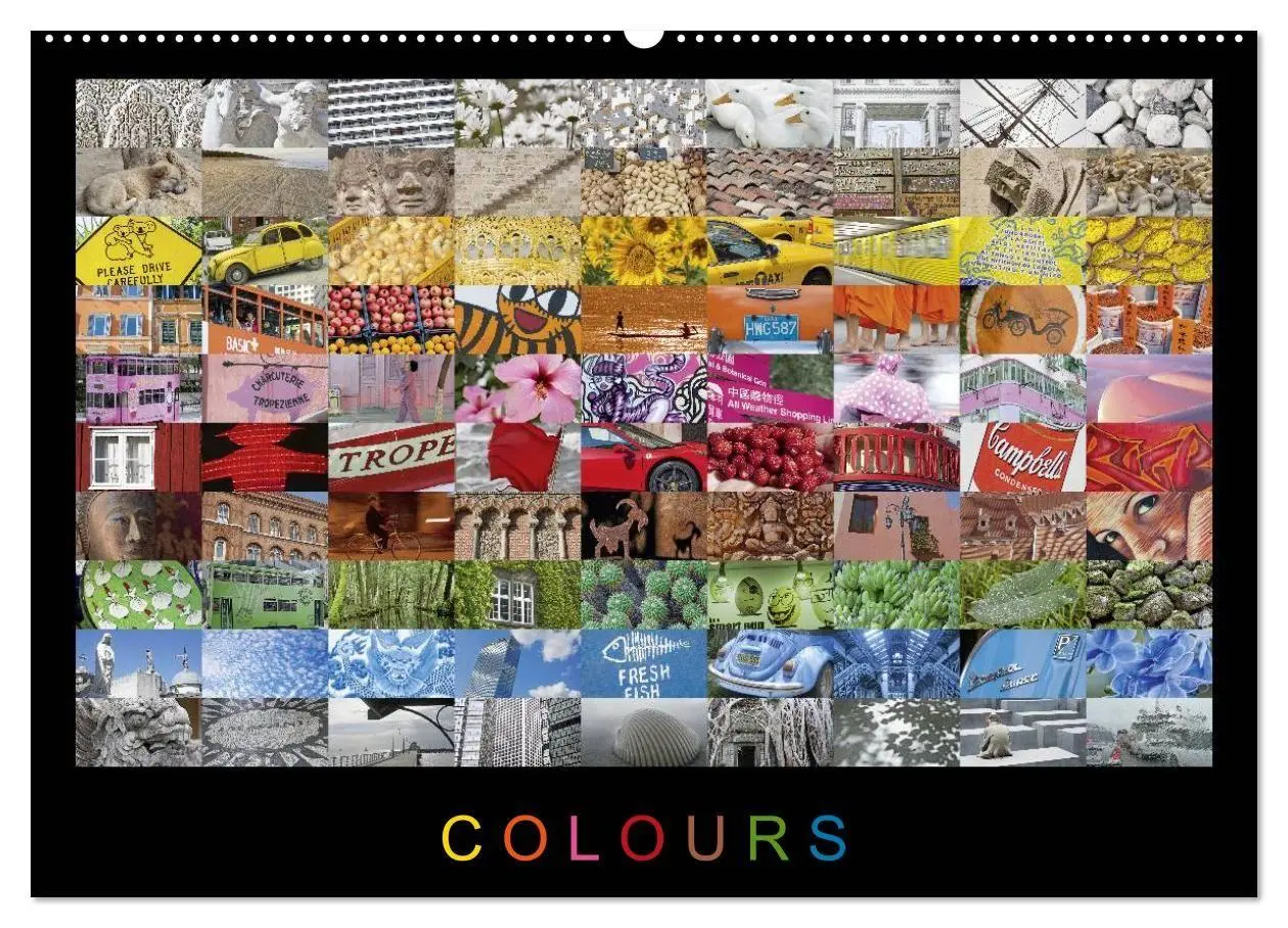 Cover: 9783594208823 | Colours (Wandkalender 2027 DIN A2 quer), CALVENDO Monatskalender