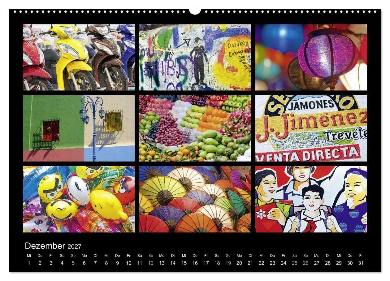 Bild: 9783594208823 | Colours (Wandkalender 2027 DIN A2 quer), CALVENDO Monatskalender