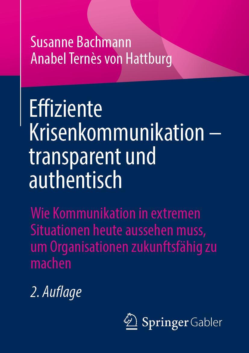 Cover: 9783658348823 | Effiziente Krisenkommunikation - transparent und authentisch | Buch