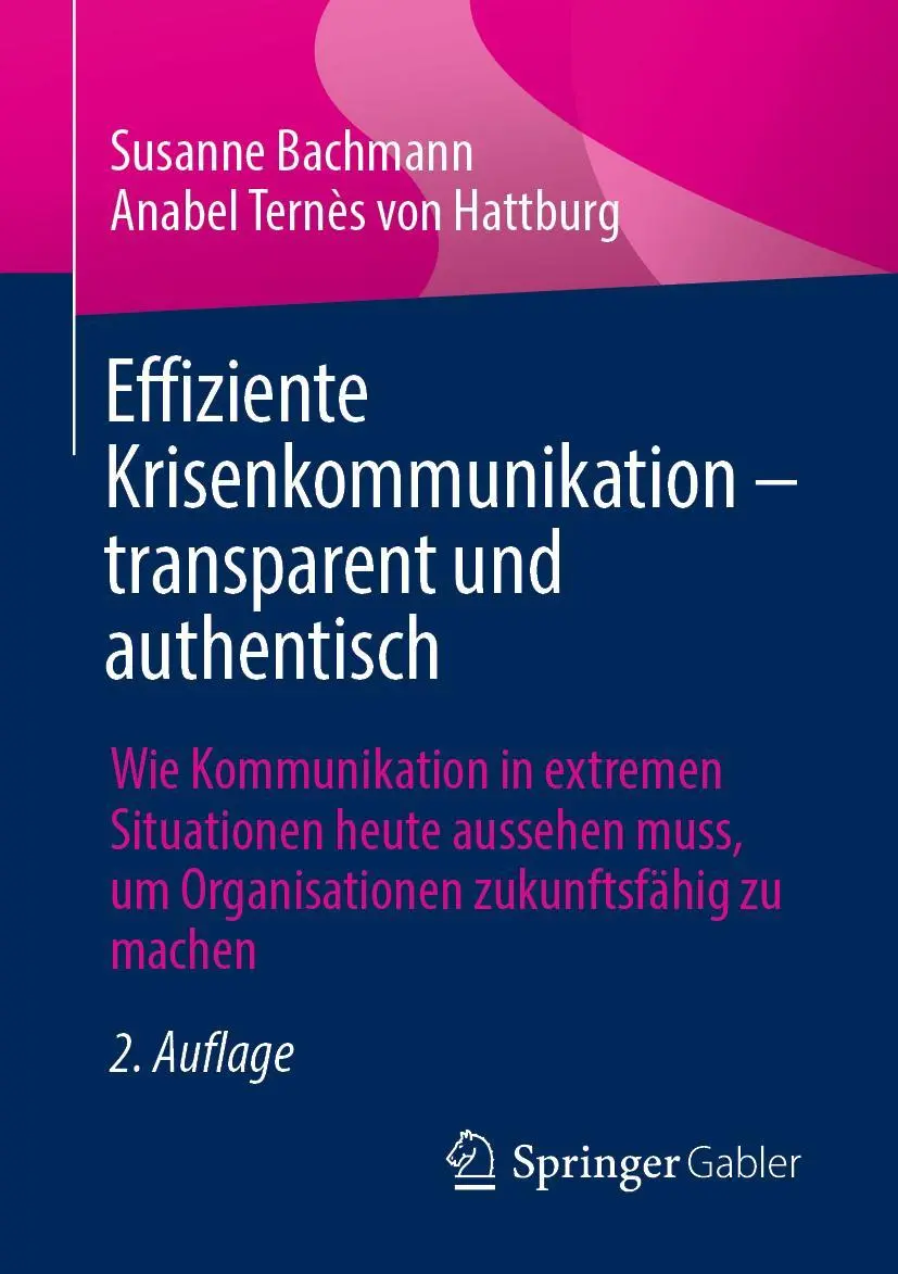 Cover: 9783658348823 | Effiziente Krisenkommunikation - transparent und authentisch | Buch