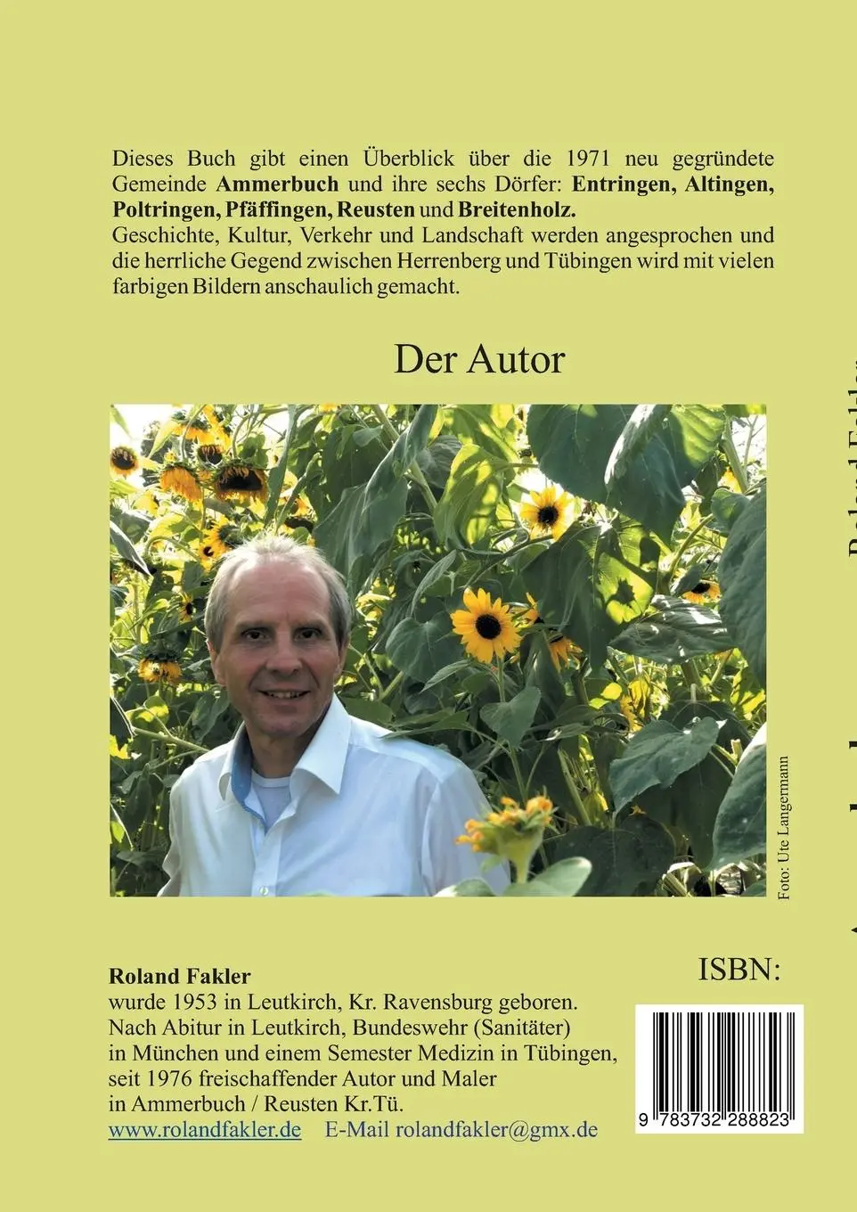 Rückseite: 9783732288823 | Ammerbuch | Roland Fakler | Taschenbuch | 68 S. | Deutsch | 2020