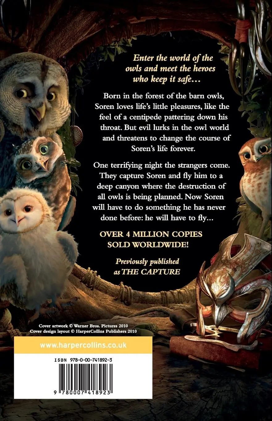 Rückseite: 9780007418923 | LEGEND OF THE GUARDIANS: THE OWLS OF GA'HOOLE | Kathryn Lasky | Buch