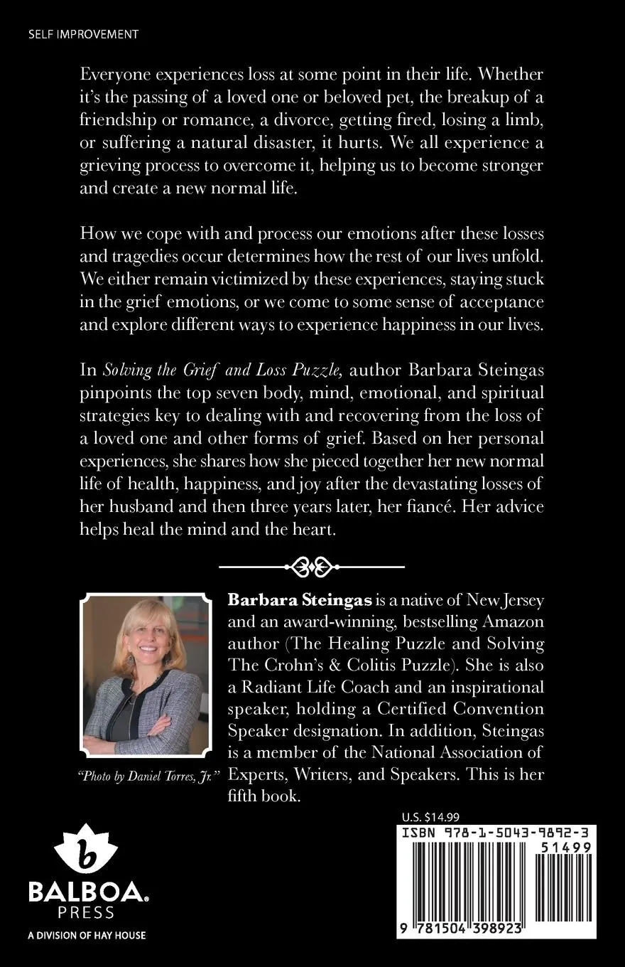 Rückseite: 9781504398923 | Solving the Grief and Loss Puzzle | Barbara Steingas | Taschenbuch