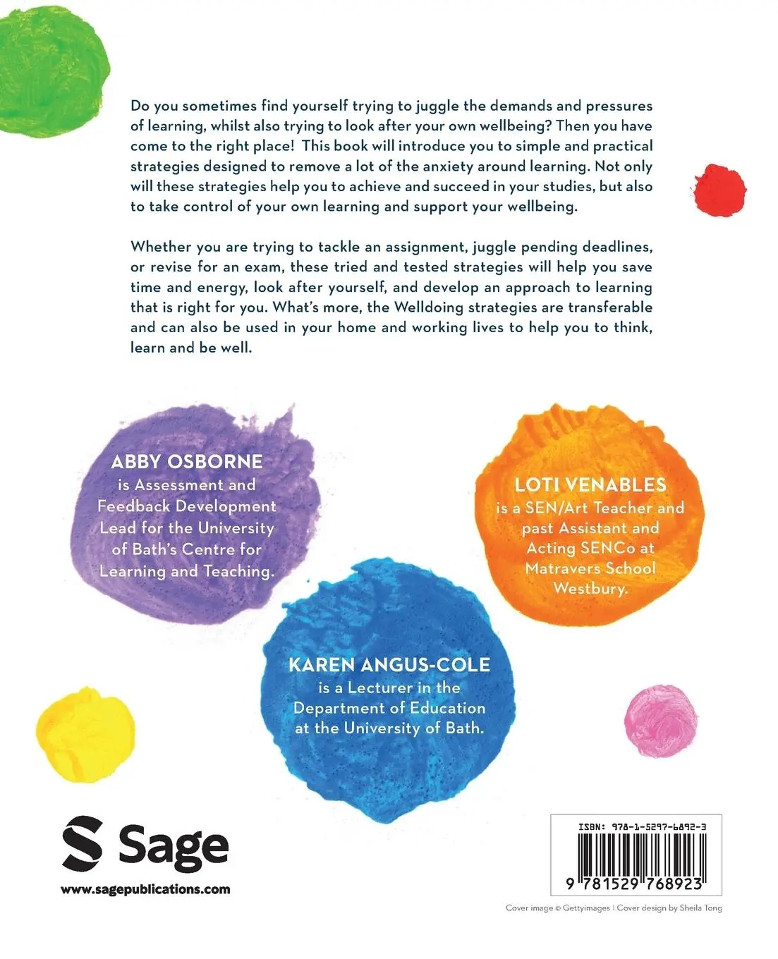 Rückseite: 9781529768923 | From Wellbeing to Welldoing | Abby Osborne (u. a.) | Taschenbuch