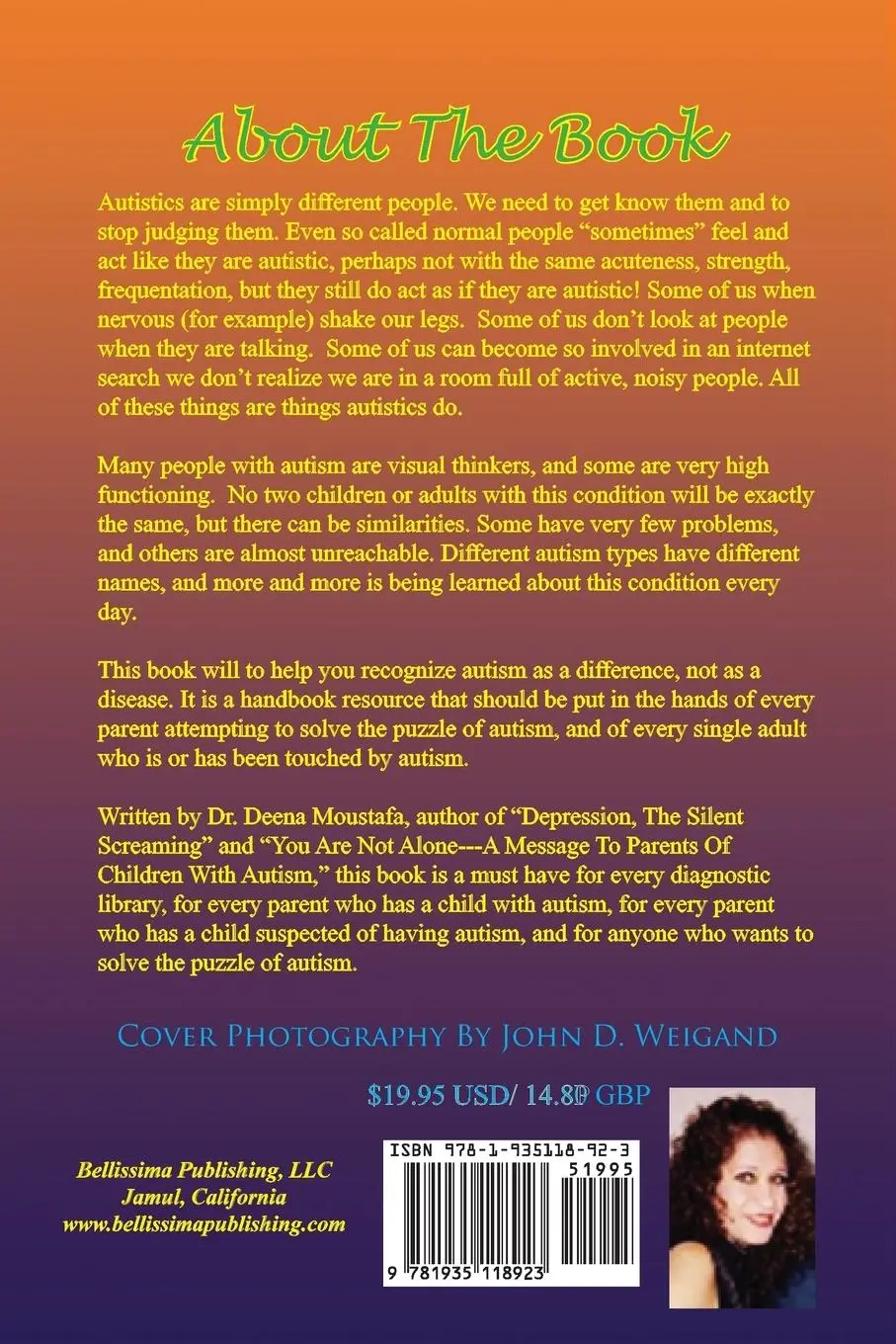 Rückseite: 9781935118923 | The Mystery Puzzle--Autism | Deena Moustafa | Taschenbuch | Englisch