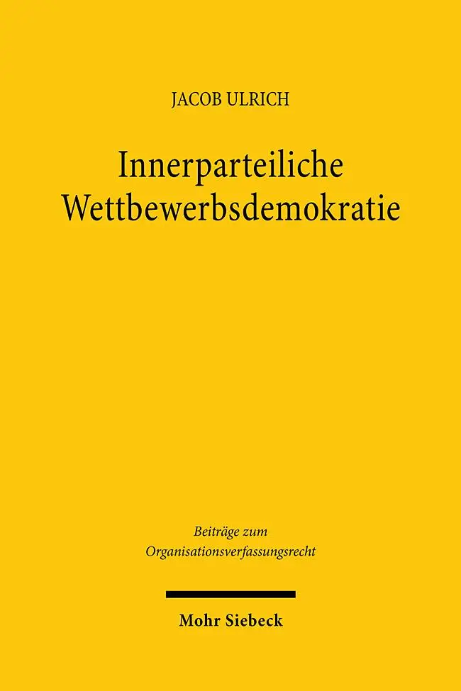 Innerparteiliche Wettbewerbsdemokratie