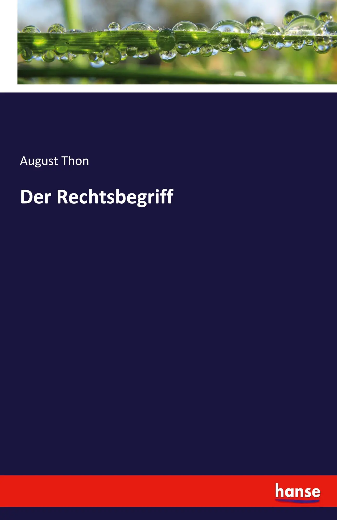 Der Rechtsbegriff