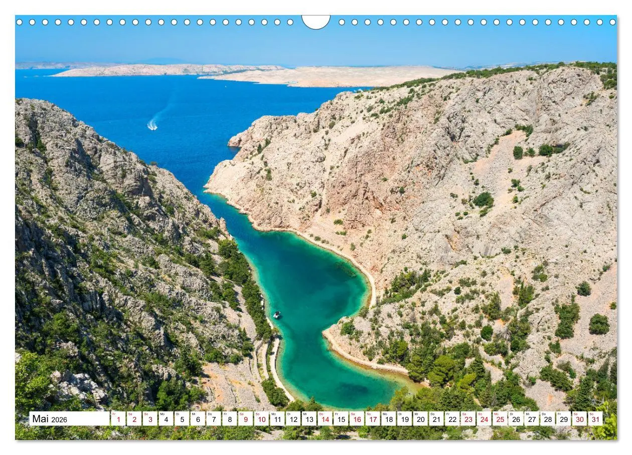 Bild: 9783457508923 | Kroatien - Perle des Balkans (Wandkalender 2026 DIN A3 quer),...
