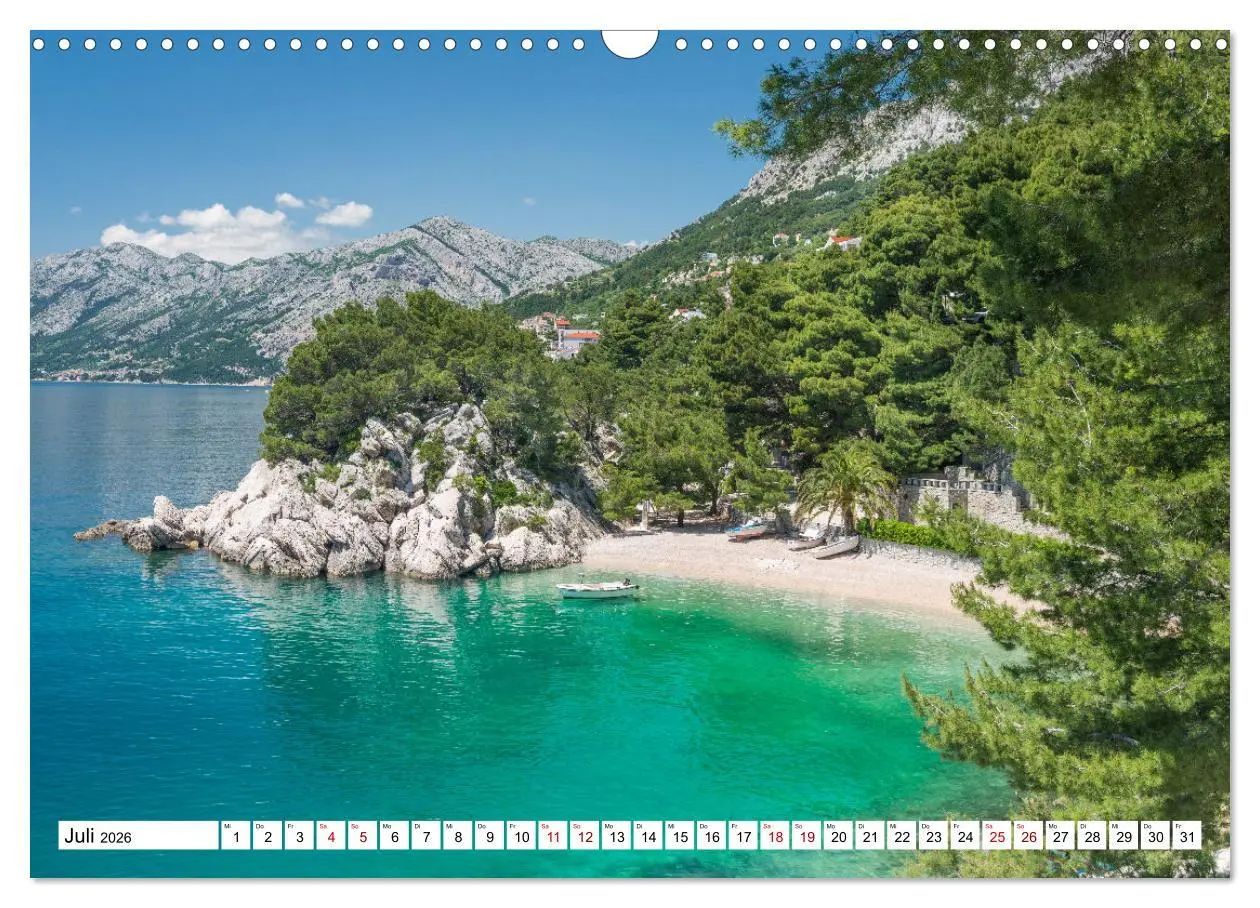 Bild: 9783457508923 | Kroatien - Perle des Balkans (Wandkalender 2026 DIN A3 quer),...