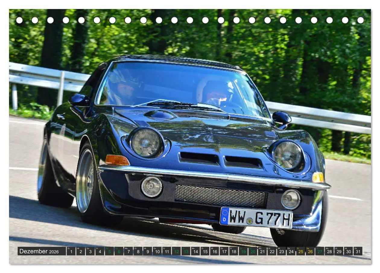 Bild: 9783457748923 | OLDTIMER BERGRENNEN - OPEL AM START (Tischkalender 2026 DIN A5...