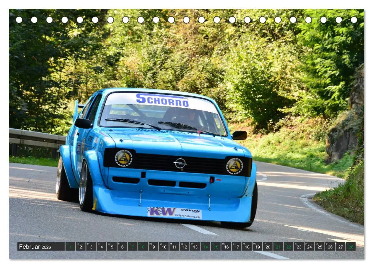 Bild: 9783457748923 | OLDTIMER BERGRENNEN - OPEL AM START (Tischkalender 2026 DIN A5...